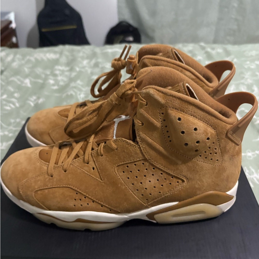 Jordan 6 “Wheat” High-Top Sneakers